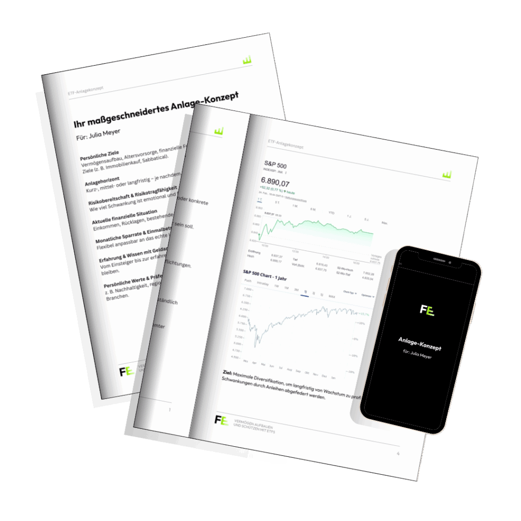 PDF mit maßgeschneidertem Anlagekonzept, um Vermögen aufzubauen